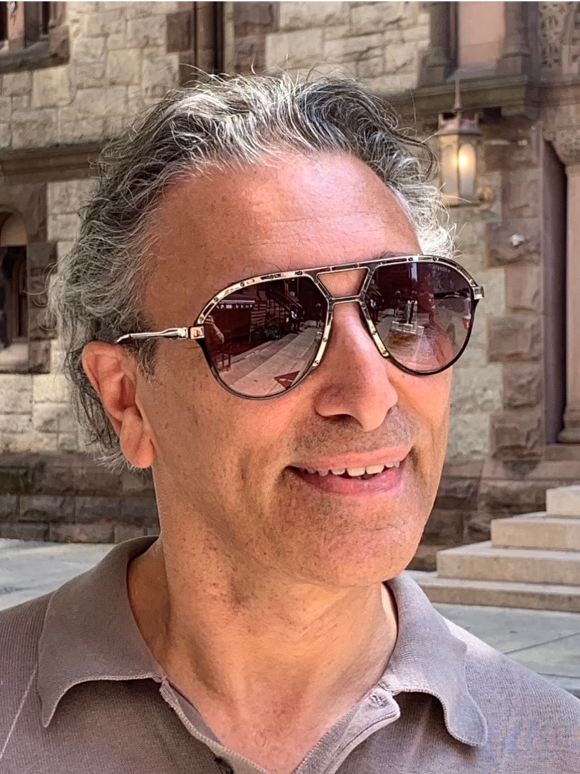 Portrait wearing EYECON 87 sunglasses outdoors